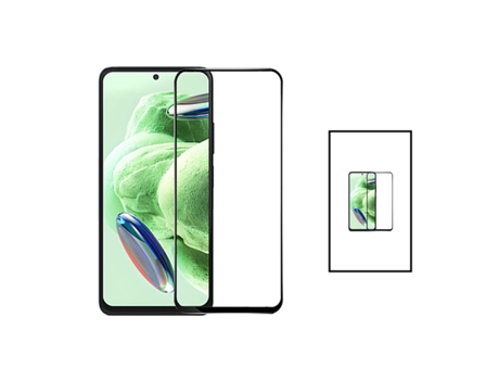 Conjunto de Protectores de Pantalla Vidros Temperados Full Cover para Xiaomi Xiaomi Poco M6 4G PHONECARE (2un)