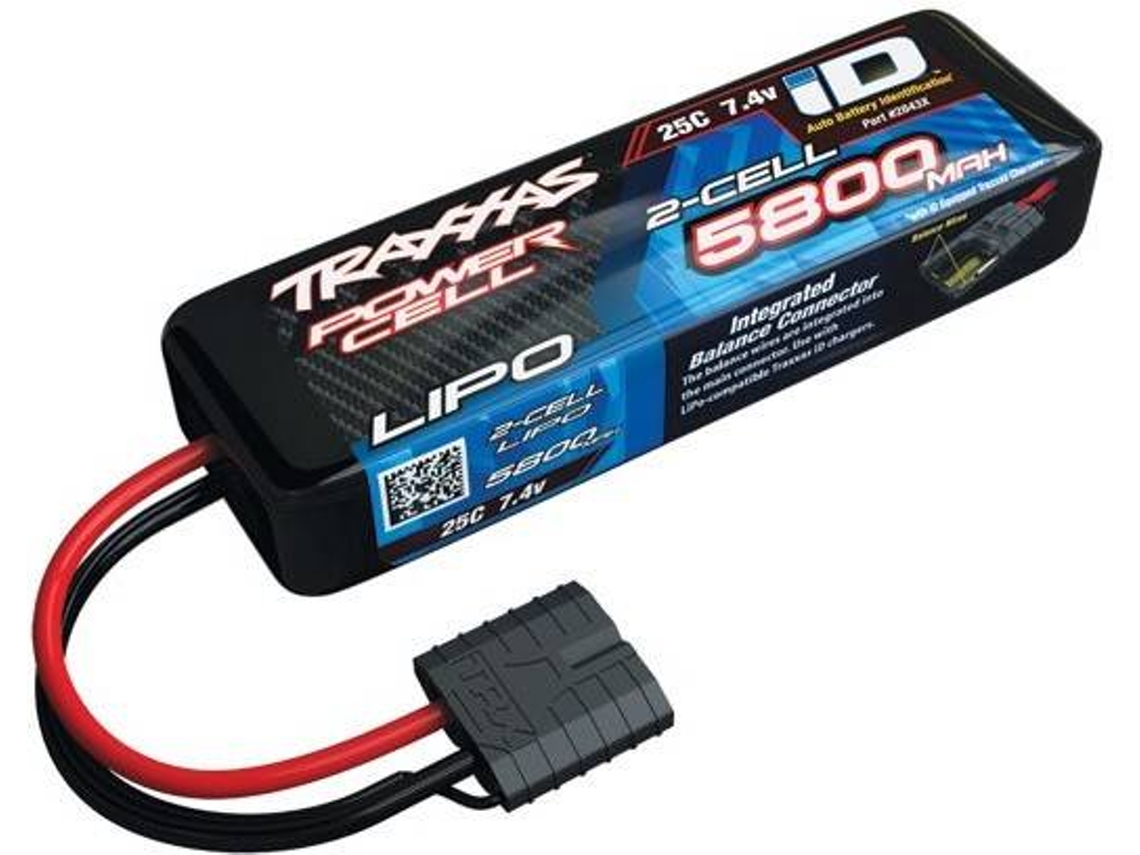 Pieza para Teledirigidos TRAXXAS 5800Mah 7.4V 2-Cell 25C Lipo Battery