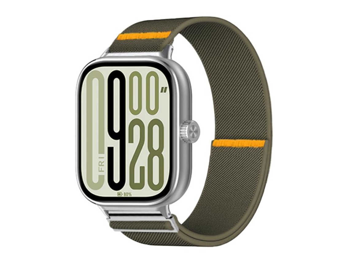 Correa para Redmi Watch 6 / 5 / Xiaomi Band 9 Pro / 8 Pro - Nylon elástico - Ajustable con un solo lazo