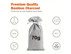 Bolsas purificadoras de aire de carbón de bambú natural Pickifyvayotoy