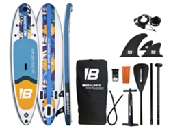 Tabla de Paddle Surf BEHUMAX Be Wave Tropic 10 Azul (305x76x15 cm)