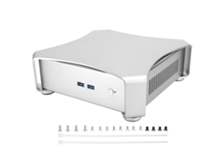 Caja De Juegos Para Pc Mini Htpc Itx Todas Las Aluminio Usb3.0 Escritorio Pequeño X3silver