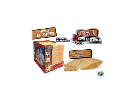 Real Construction Set Recambios 14 Piezas GIOCHI-PREZIOSI