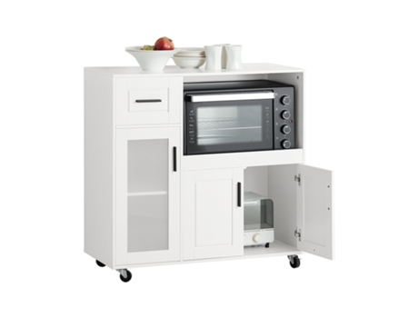 Aparador de Cocina para Microondas con Ruedas SOBUY