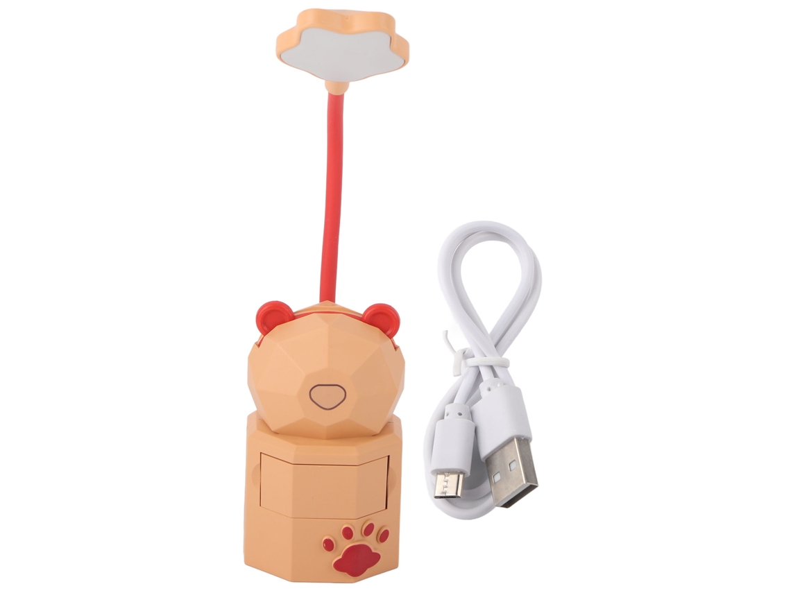 2026-lámpara De Escritorio Led Infantil Protectora De Ojos Luz Nocturna De Lectura Cargable Usb Para Dormitorio Amarilla