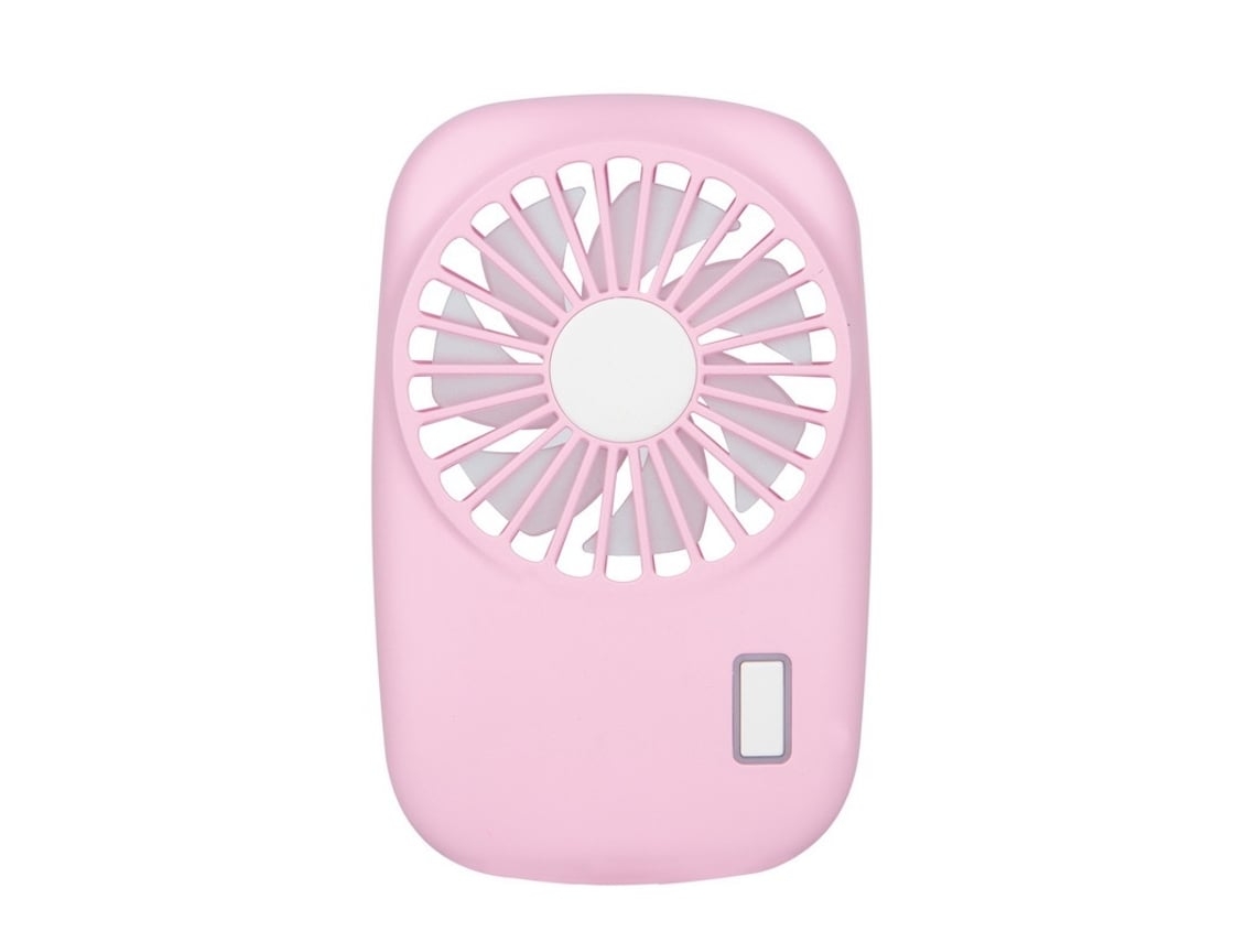 Mini ventilador de mano potente, pequeño, personal, portátil, de velocidad ajustable, recargable por USB, para niños y niñas Gusshious