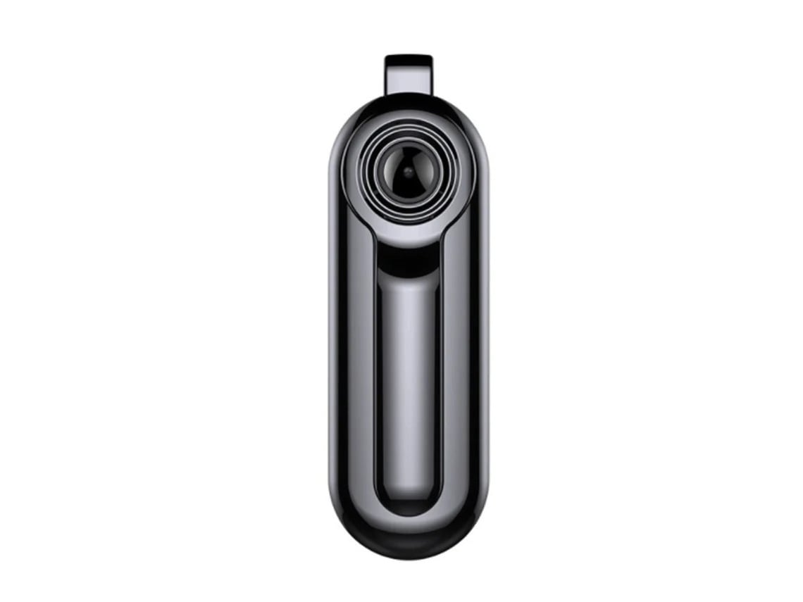 Mini cámara de vigilancia 1080P HD, cámara espía con grabación de audio y video, 256 GB, Yizhood (negra)