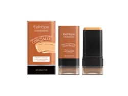 Base de maquillaje en barra transparente con corrector para piel morena.