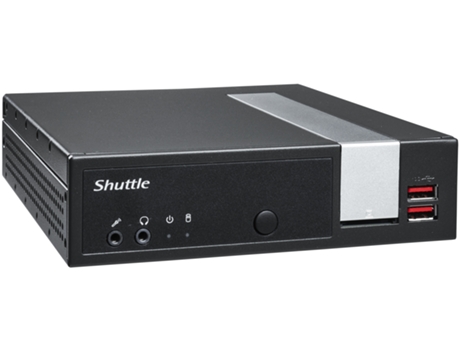 Mini PC SHUTTLE Xpс Slim Dl20N6 Pc de 1,35L Negro Intel Soc Bga 1090 N6005 2 Ghz