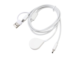 Cable De Carga Rápida 2 En 1 Usb+type-c Para Teléfonos Y Relojes Inteligentes