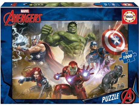 Puzzle EDUCA 1000 Avengers (Edad Mínima: 12 Años - 1000 Piezas)