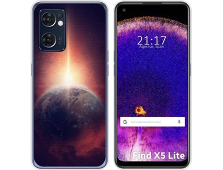 Carcasa Oppo Find X5 Lite 5G TUMUNDOSMARTPHONE Dibujos Tierra Multicolor