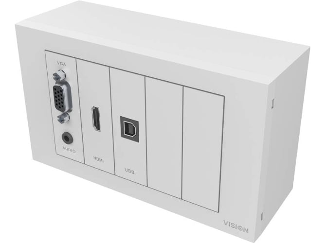 Soporte para TV VISION TC3-PK3MCABLES (Blanco)