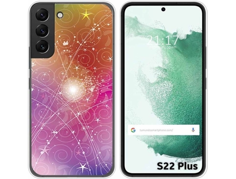 Carcasa Samsung Galaxy S22 Plus 5G TUMUNDOSMARTPHONE Dibujos Abstracto Multicolor