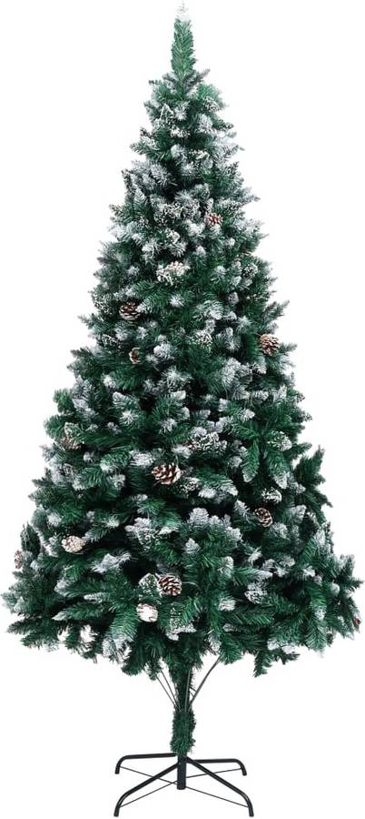 Árbol de Navidad VIDAXL (PVC - Acero - 240 cm)