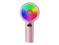 Mini Ventilador Portátil De 25-26 Cm, Ventilador Portátil Recarregável Puw0776