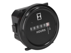 Contador De Horas 99999.9h Ac Dc Universal Sellado Total Reloj Mecánico De Cuarzo 6‑80v