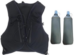 Chaleco De Hidratación Harilla Con Botellas Agua Ajustables, Mochila Ligera Ajustable Para Escalada Running.