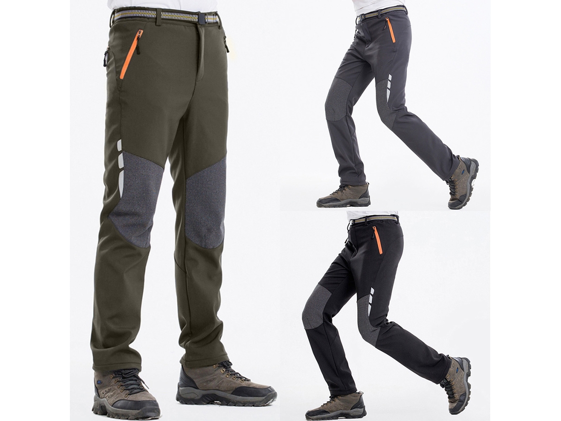 Vlrla-2026pantalones De Senderismo Para Hombre Outdoor Trekking Deportivos Quick Dry Con Bolsillos Cremallera Casual Deportivos