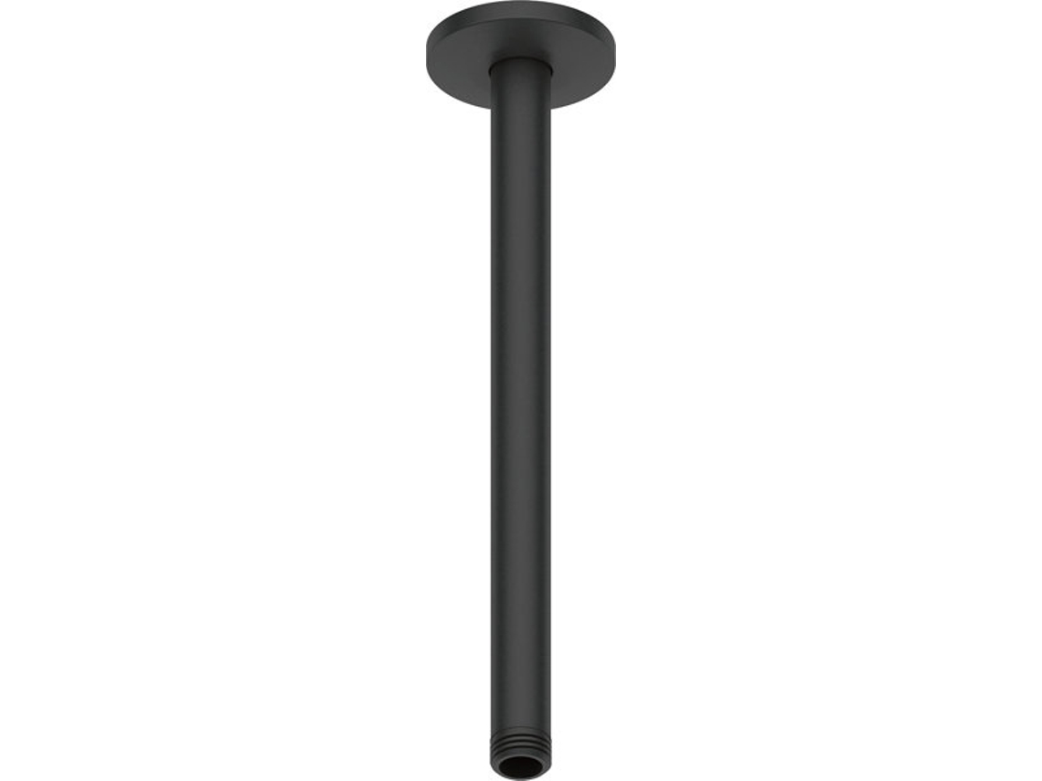 Conexión de techo DURAVIT, 300 mm, UV06700260, Color: Negro Mate