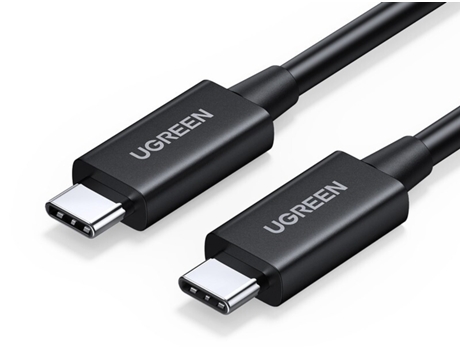 Adaptador UGREEN 30691 Us507 Tipo-C a 5A 0.8M Pd100W Thunderbolt3 Frpe para Huawei Mate40/P50 S20