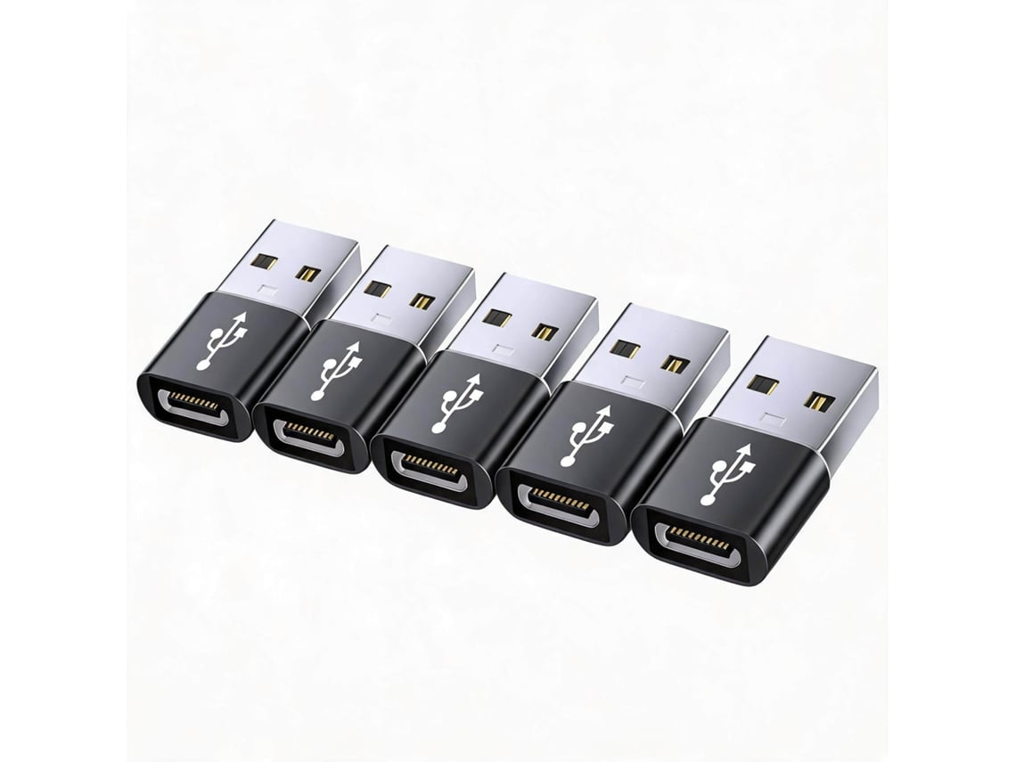 Adaptador Usb-c - Digitallab Negro (5 Unidades)