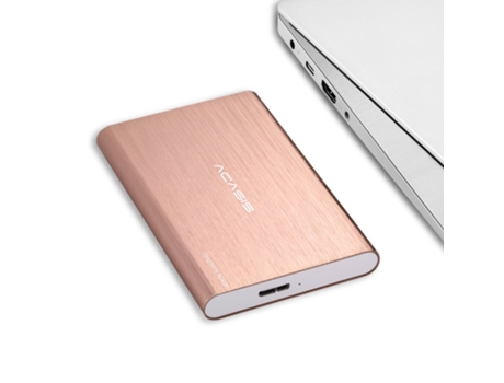 Disco Externo SLOWMOOSE Portátil Dorado (1TB)