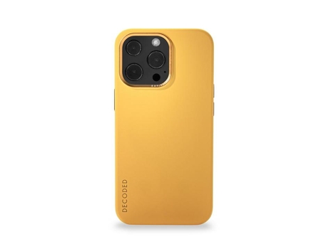 Funda para iPhone 13 Pro Max DECODED Silicona Amarillo