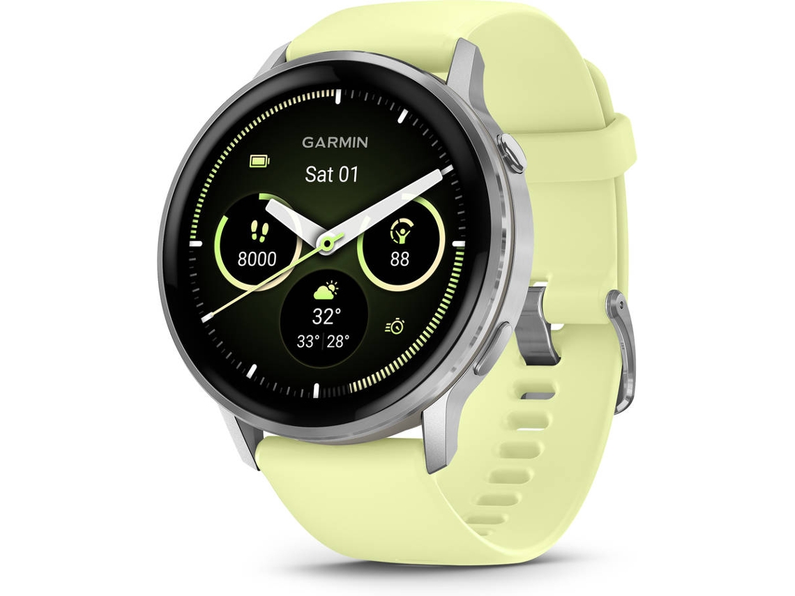 Smartwatch GARMIN Venu 4 (Amarillo - 45 mm)