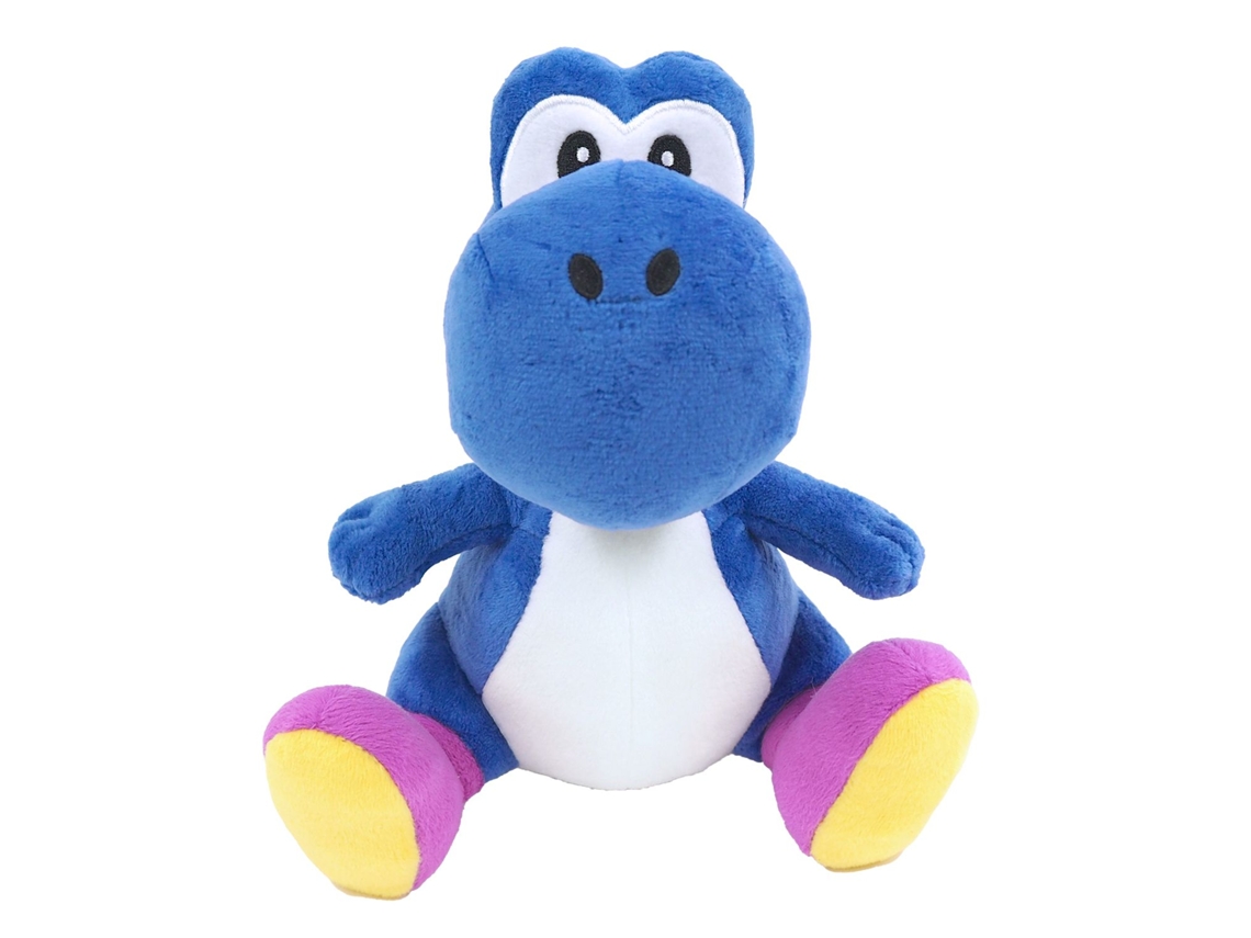 Peluche Yoshi azul de la colección Super Mario All Star de Nintendo Together, 20 cm, B.active