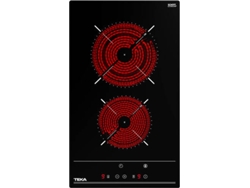 Placa de Vitrocerámica TEKA TZC 32320 TTC BK (Eléctrica - 30 cm - Negro)