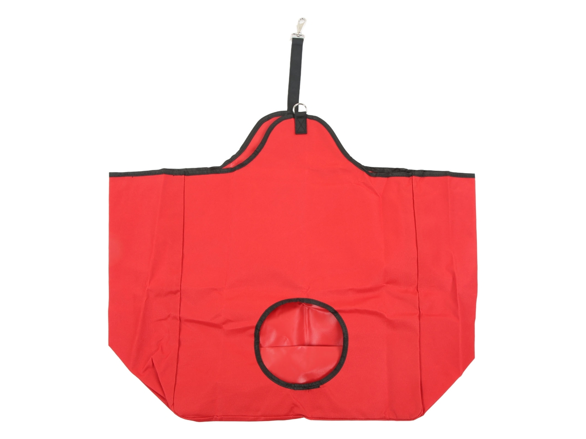 Jinwei-bolsa De Heno Para Caballos 600d Oxford Plegable Con Gancho Capacidad Grande Rojo Para Alimentación Al Aire Libre