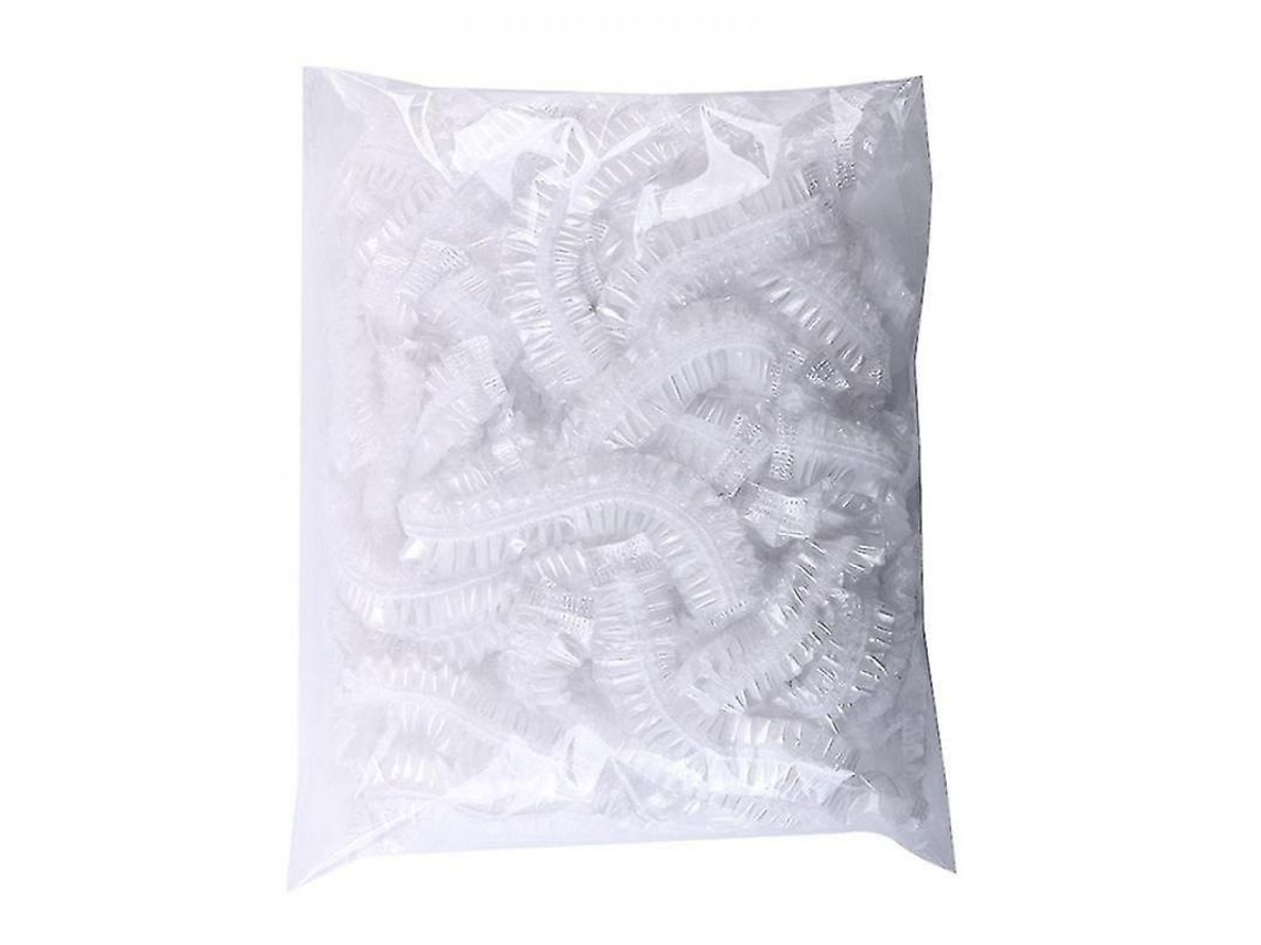 Tapa Alimentaria Desechable Elástica De Plástico Para Envase De Frutas Tazas Bowl Almacenamiento Cocina Frescura 100 Unidades