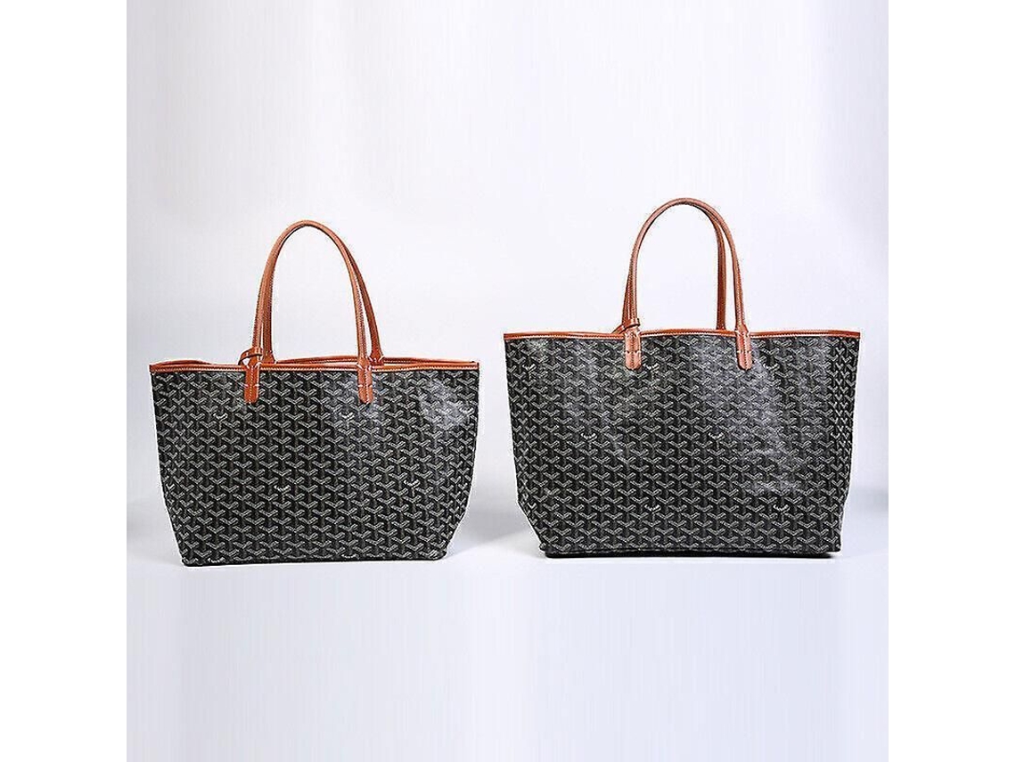 2026-bolsa Tote Goyard Dog Tooth De Gran Capacidad Con Logo Marca Material Pvc Para Mujer Estilo Maternidad Elementos Impresos/teñidos