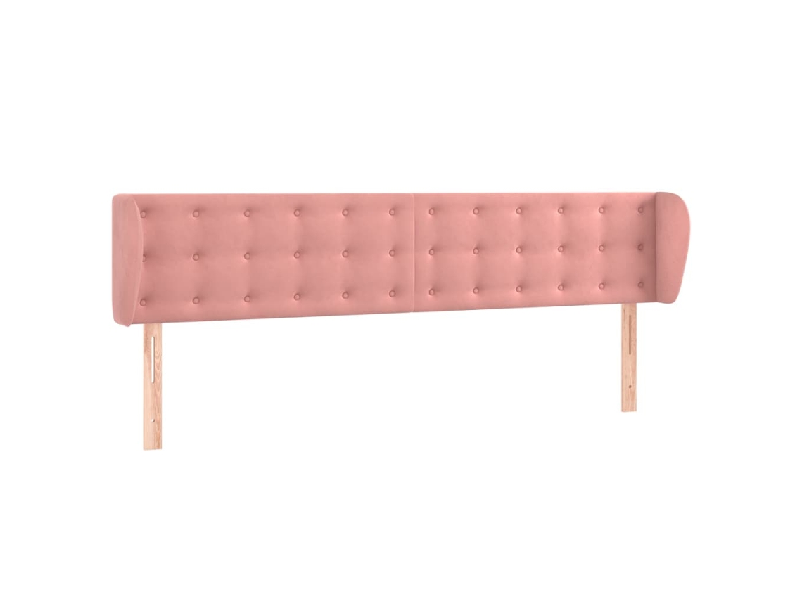 Maison Exclusive - Cabecero De Terciopelo Rosa 203x23x78/88 Cm