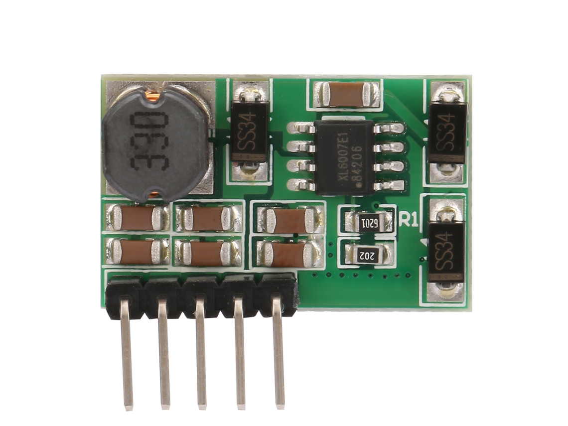 Módulo Convertidor Elevador Dc-dc Step Up Adc Dac Lcd (3v~18v A ±5v)