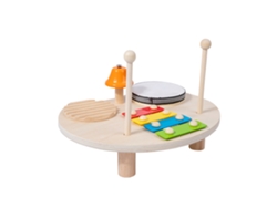Batería de madera 4 en 1 con 2 baquetas - Regalo de Navidad/Cumpleaños