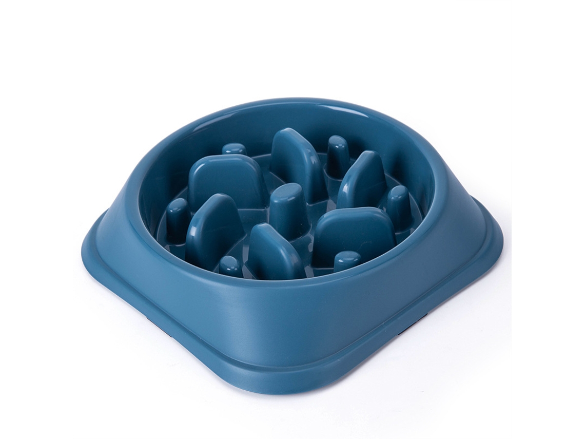 Comedero Para Mascotas Slow-food En Color Azul*