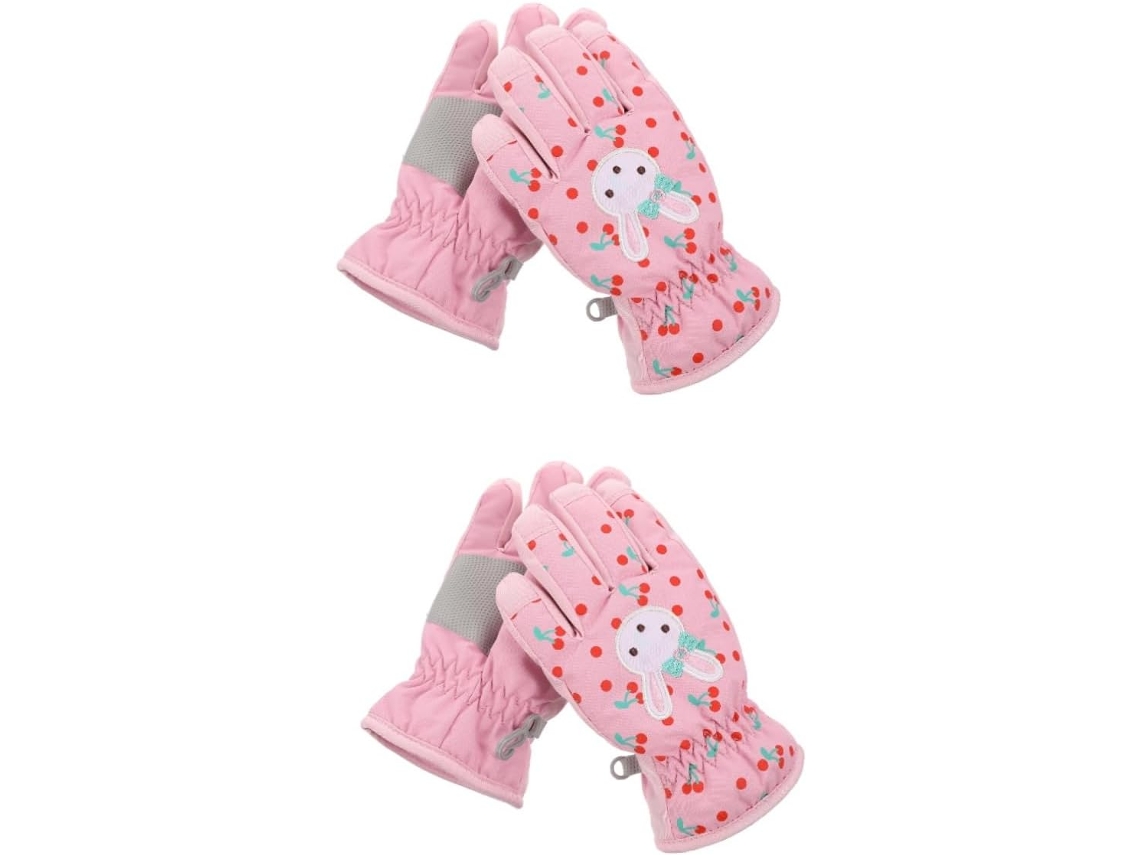 2 pares de botas de esquí gruesas y cálidas para niñas. SFUSHOS