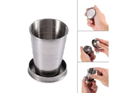 2026-taza Plegable De Acero Inoxidable Con Gancho Carabiner
