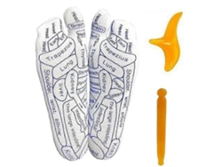 Meias De Reflexologia Para Massagem Nos Pés Com Pontos De Pressão