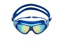 HYMNORA Gafas de natación para niños, a prueba de fugas, con diseño ergonómico 3D y puente nasal ajustable, con espejo antideslumbrante, protección UV400 y di