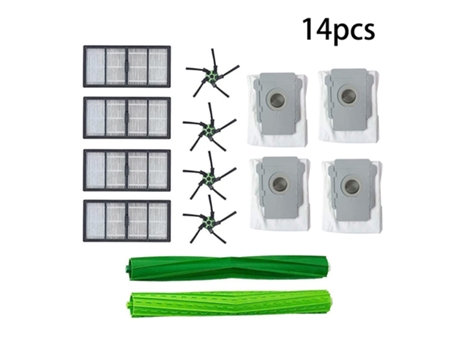 Accesorio Aspiradores IROBOT adecuado I Roomba S9 9150 S9+ S9 Plus 9550 Serie 14 Pack