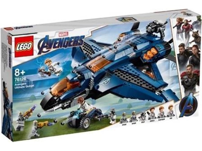 LEGO Super Heroes: Los Vengadores Quinjet - 76126 (Edad Mínima: 8 - 838 Piezas)
