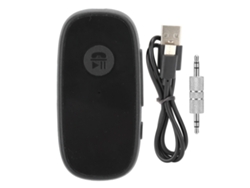 Adaptador De Clip Inalámbrico Bluetooth 5.0 A80 Para Collar, Estéreo Multifuncional, Audio, Color Negro, Estándar.
