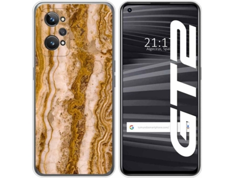 Carcasa para Realme GT 2 5G TUMUNDOSMARTPHONE Dibujos Mármol 10 Multicolor