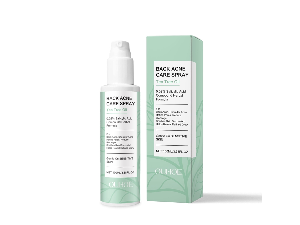 Spray corporal con fórmula suave, brillante y tersa.
