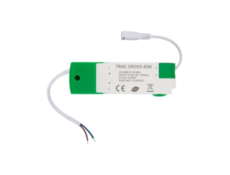 Driver Regulable TRIAC 220-240V No Flicker Salida 25-42V 1050mA 40W