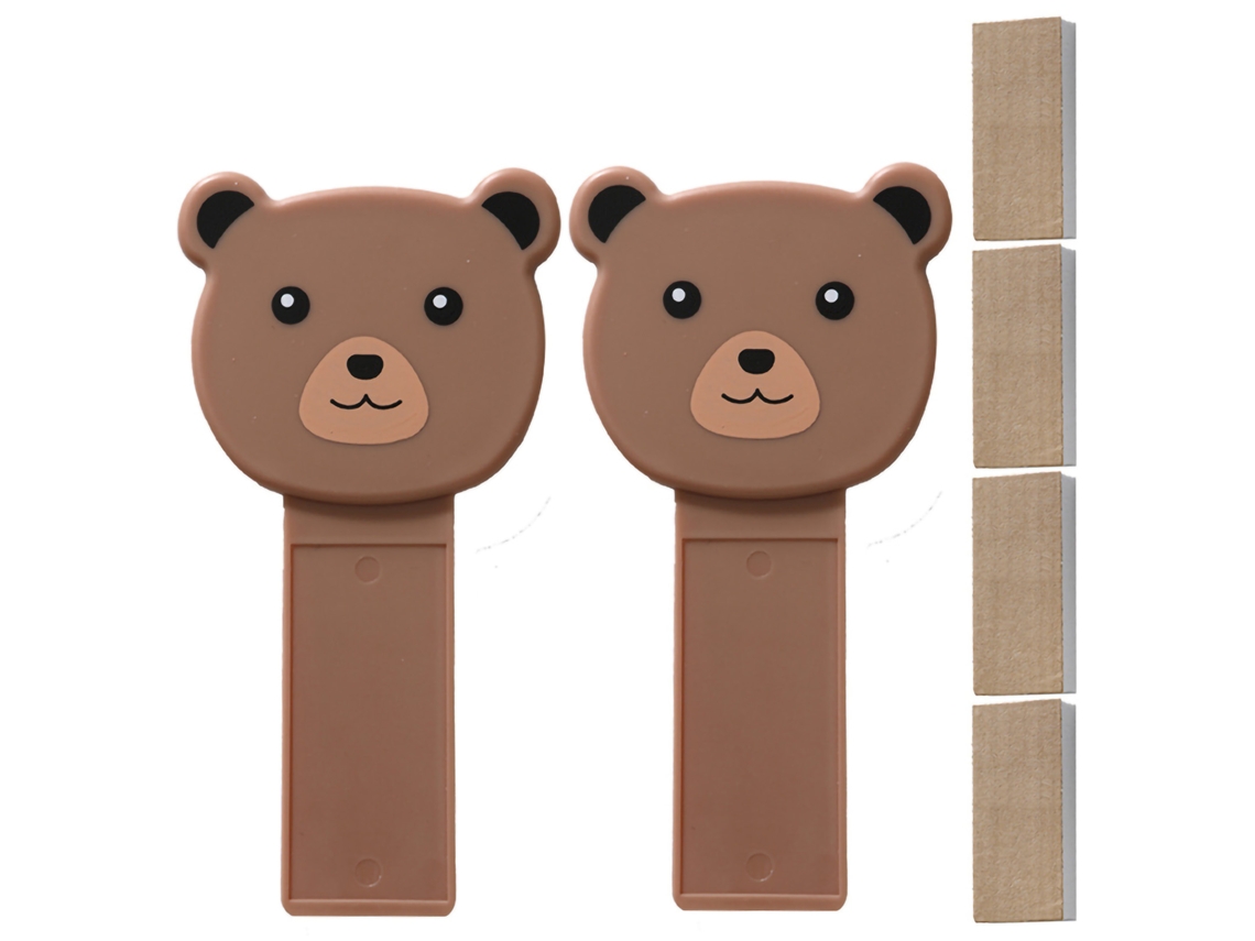 Baño Tampa de 2 clavos con diseño práctico de oso grizzly