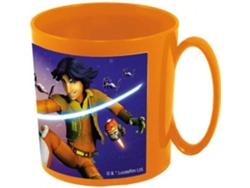 Taza de Plastico Starwars DISNEY (Naranja)